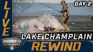 2024 Bassmaster Elite Series LIVE at Lake Champlain — Day 2 [upl. by Nerti352]