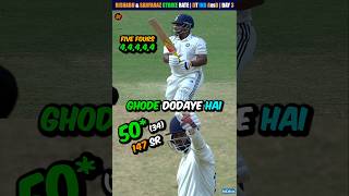 Rishabh Pant और Sarfaraz Khan ने मचाया आतंक 😮 IND A vs B Day 3 Duleep Trophy shorts [upl. by Rodenhouse]