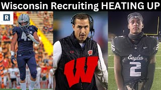 Wisconsin Football Recruiting Heating Up  Wisconsin Badgers Football [upl. by Lindley]