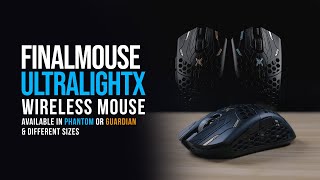 Finalmouse UltralightX Wireless Mouse  Phantom amp Guardian [upl. by Aisekal955]