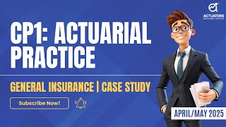 CP1 Actuarial Practice  Paper 2 General Insurance Case Study  Actuators Educational Institute [upl. by Rubel]