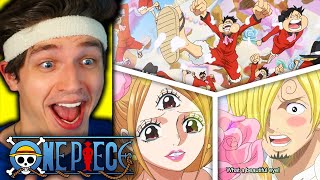 SANJI SEES PUDDINGS EYE one piece reaction [upl. by Shari584]