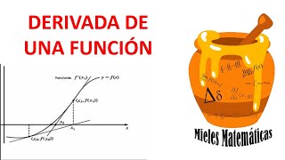 Definición de la DERIVADA de una Función [upl. by Destinee]