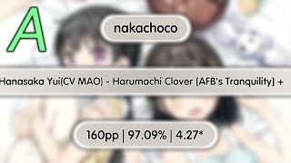 CS6 Harumachi FC 【osucatch】 [upl. by Einahc128]