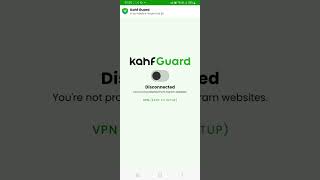 How to install Kahf Guard on an Android Bangla Tutorial [upl. by Nolasba]