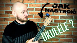 Jak nastroić UKULELE Prosty sposób  ukulele tunerstroik strojenie 🎸 🎸 🎸 [upl. by Vasya]