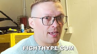 USYK IMMEDIATE REACTION TO LOMACHENKO DROPPING amp DOMINATING RICHARD COMMEY IN UNANIMOUS DECISION WIN [upl. by Ayrolg]