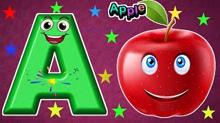 ABC Song  ABC Phonics Song  Tiny Tots  Kiddos Study Zone  ABCD wheelsonthebus  Phonics Song [upl. by Braden809]