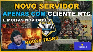 RUBINOT NOVO SERVIDOR APENAS RTC  NOVAS TASKS E MUITAS NOVIDADES [upl. by Mckay897]