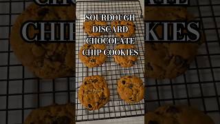 The BEST Sourdough Discard Chocolate Chip Cookies FULL RECIPE ⤵️ [upl. by Melgar]