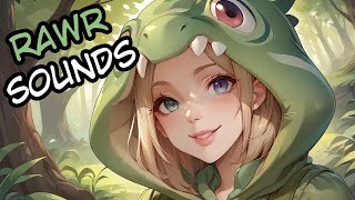 BRAIN MELTING ASMR 💗 Relaxing Dino Girl 💗 Deep Sleep Guaranteed [upl. by Alaehs]