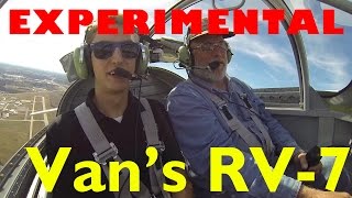 Flying the Experimental Vans RV7 [upl. by Crudden304]