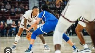 Mississippi State woman´s basketball wins big in the season opener over memphis 10056 [upl. by Adirf]