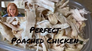 How to Poach Chicken  Perfect Poached Chicken Breast for Shredding [upl. by Evered]