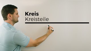 Kreis Kreisteile Sekante Tangente Passante  Mathe by Daniel Jung [upl. by Jopa]