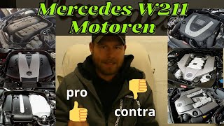 Mercedes W211 EKlasse Motoren Benziner  Diesel pro amp contra  Beratung  MB Youngtimer Parts [upl. by Ahsier]