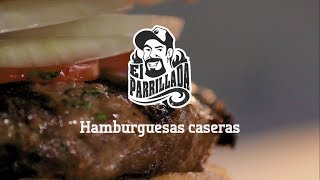 Hamburguesas caseras en El Parrillada [upl. by Kussell689]