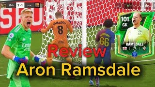 101 rated Aron RAMSDALE Reviewfcmobile 25 Aron Ramsdale Budget [upl. by Ecirpak]