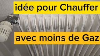 Idée pour chauffer la maison avec moins de Gaz🔸Économie avec un bon réglage de thermostat chaudière [upl. by Omrellug406]