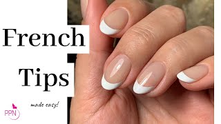 How To French Tip Nails On Oval Nails Like A Pro  DIY Beginner Friendly [upl. by Liederman]