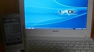 ASUS Eee PC X101CHの起動時間OSubuntuブラウザQupZilla [upl. by Elag]