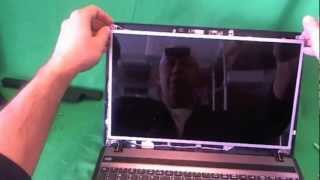 Acer Aspire 5755 Laptop Screen Replacement Procedure [upl. by Ariana249]