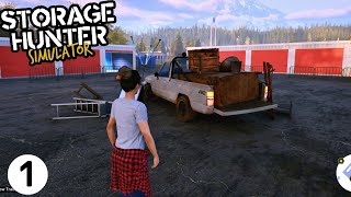 I Started My Own Storage Wars Empire  Storage Hunter Simulator Gameplay Part 1 [upl. by Kristopher]