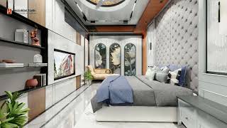 Luxury Bedroom I Interior Design I Vastushilpi Studio [upl. by Aicenav438]