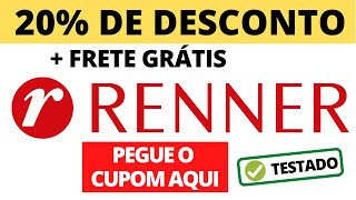 CUPOM DE DESCONTO RENNER OUTUBRO 2024 CUPOM LOJAS RENNER DESCONTOS E OFERTAS NOVO CUPOM RENNER [upl. by Nylzaj]