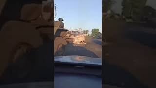 RUSSIAN CONVOY DESTROYED BY HIMARS STRIKE RYLSK KURSK REGION [upl. by Sunny]