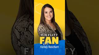 Fidelity Fan with Kelley Reichert hereforgood gettoknowus banking [upl. by Llerrot775]