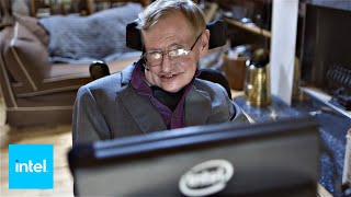 Stephen Hawking amp Intel Technology Break Down Communication Barriers  Intel [upl. by Carline]