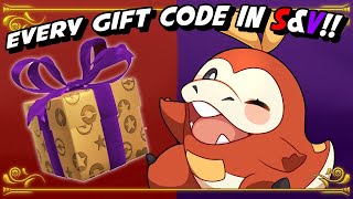 Every gift code in Pokemon Scarlet and Violet October 2024 [upl. by Dagley]