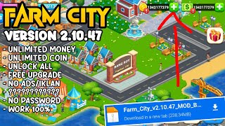 DOWNLOAD FARM CITY MOD APK V21047 UNLIMITED MONEY [upl. by Sualocin]