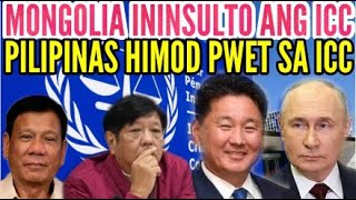 MONGOLIA INISULTO ANG ICC PILIPINAS SINASAMBA ANG ICC [upl. by Crawford]