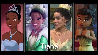 Princess Tiana Evolution 20092024 [upl. by Llevart]