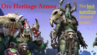 Orc Heritage Armor Questline  World of Warcraft Dragonflight worldofwarcraft wow gaming [upl. by Apfelstadt]