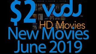 VUDU Disc to Digital New Movies Added for June 2019 with working UPCs [upl. by Norit]