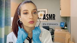 ASMR EXAMEN DE NERVIOS CRANEALES ASMR ESPANOL [upl. by Gastineau]