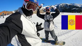 SNOWBOARD TRIP  Andorra  Grandvalira [upl. by Melac]