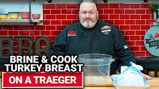 How To Brine amp Cook Turkey Breast On A Traeger  Ace Hardware [upl. by Dallon]