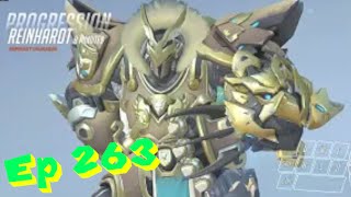 Ep 263 OW2 Bronze to GM Reinhardt Only [upl. by Llekram]