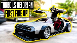 Twin Turbo LS Swapped Delorean is Back  DMC12 Ep 3 [upl. by Humble]