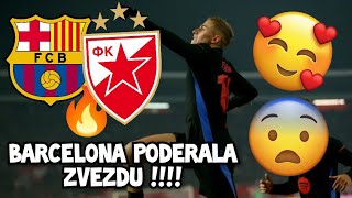 🇷🇸Zvezda Ponizena na Marakani rezultatom 25 od MOCNE Barcelone 🔪🇷🇸 crvenazvezda barcelona [upl. by Odraude339]