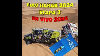 FIAV Dakar 2024  ETAPA 3 suspendida [upl. by Kennet]