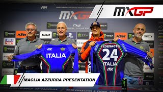 Press Conference  MXoN Maglia Azzurra  MXGP of Italy 2024 MXGp Motocross MX [upl. by Raasch]