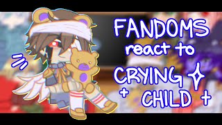 🐻⭐️ FANDOMS REACT TO CRYING CHILDCC PART 28 ⭐️🐻 FNAFAFTON FAMILY [upl. by Glory267]