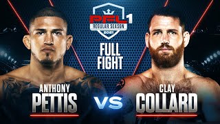 Anthony Pettis vs Clay Collard  PFL 1 2021 [upl. by Ander888]