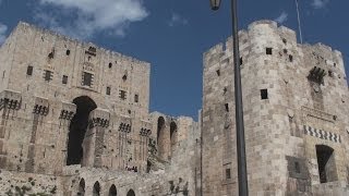 Citadel of Aleppo قلعة حلب  Syria سوريا‎ [upl. by Lawler]