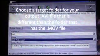 How To Edit MOV Video with Windows Movie Maker for free using WinFF [upl. by Vierno238]